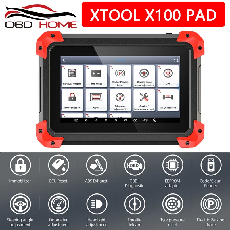 Автомобильный диагностический сканер XTOOL X100 PAD PRO2 многоязычный программатор с