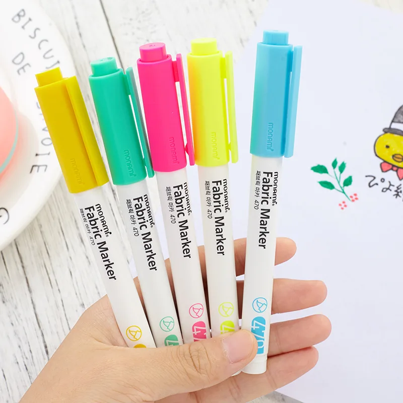 Набор для рисования одежды Monami 470 Тканевая обувь принадлежности корейские