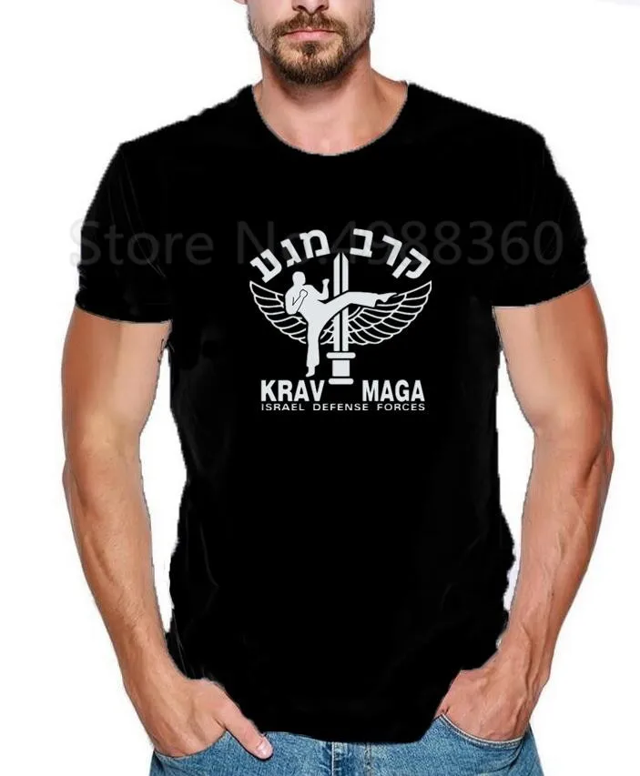 Высокое качество футболки повседневная забавная футболка мужская новая Krav Maga