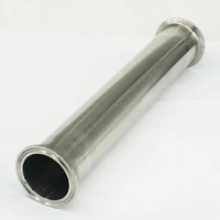 2 tri clamp x 51mm od pipe sanitary spool tube length 305mm12 for homebrew sus304 stainless steel