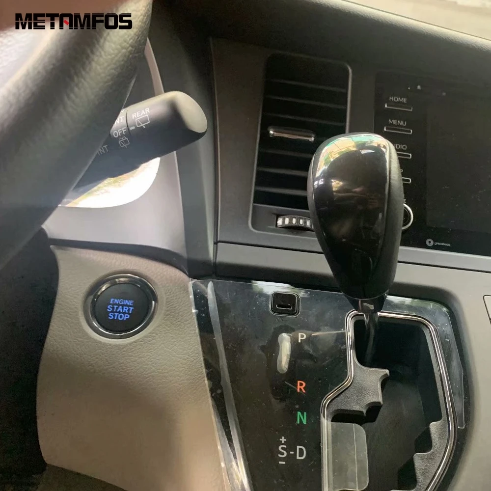 

Крышка переключения передач для Toyota Sienna 2019 2020 из углеродного волокна, молдинг, отделка, декоративная рамка, аксессуары для интерьера, автомо...
