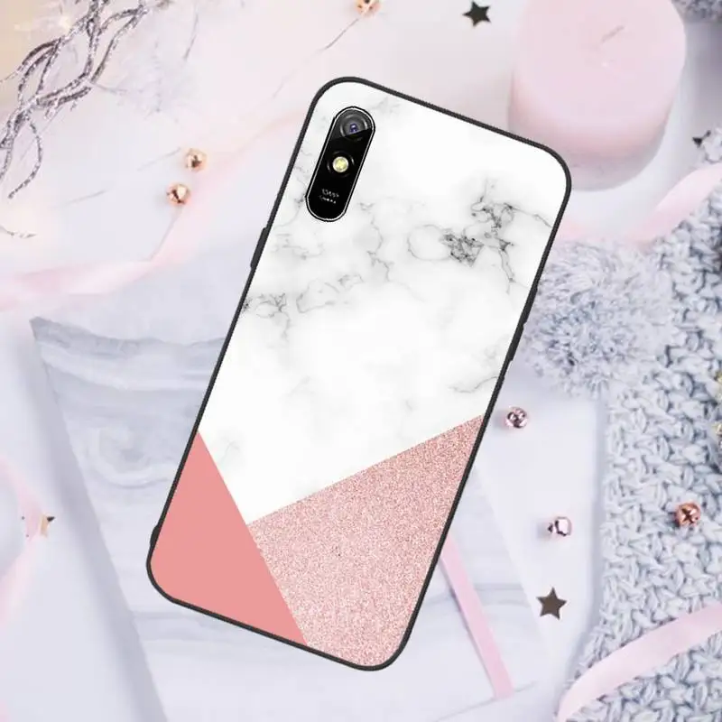 

Sweet sky pink Cloud Phone Case For Xiaomi Redmi mi note max 3 5 6 8 9 10 t S SE lite pro Soft Silicone Shell Cover Funda