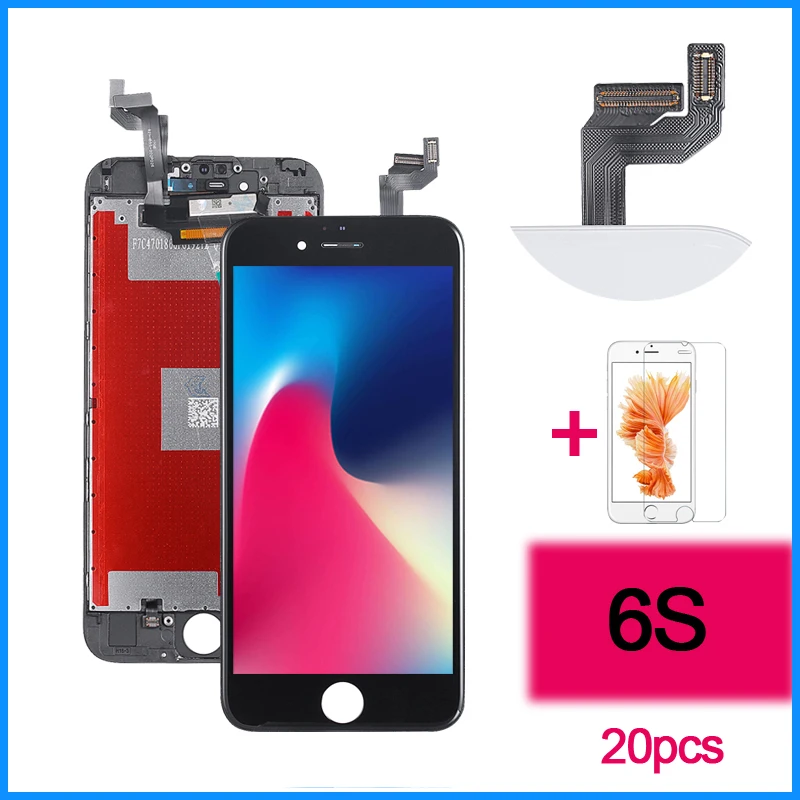 ЖК экран для iPhone 6S дисплей с сенсорным экраном без битых пикселей дигитайзер