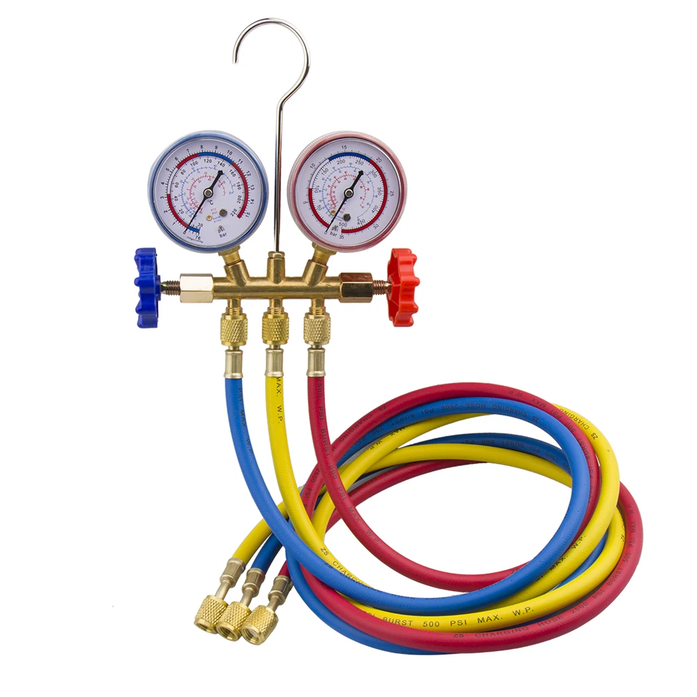 CarBole высокое качество Холодильный Кондиционер AC диагностический манометров R134a