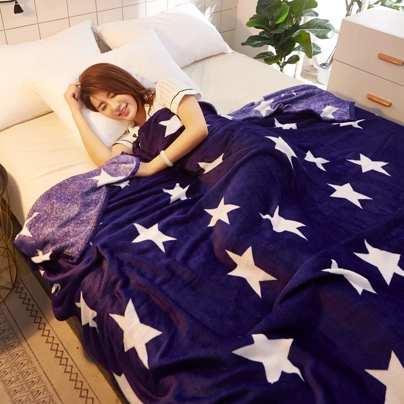 Мягкая теплая плюшевая простыня большого размера двуспальная или