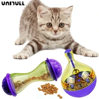 cat food feeders ball pet interactive toy tumbler egg smarter cat dogs playing toys treat ball for dogs easy to eat