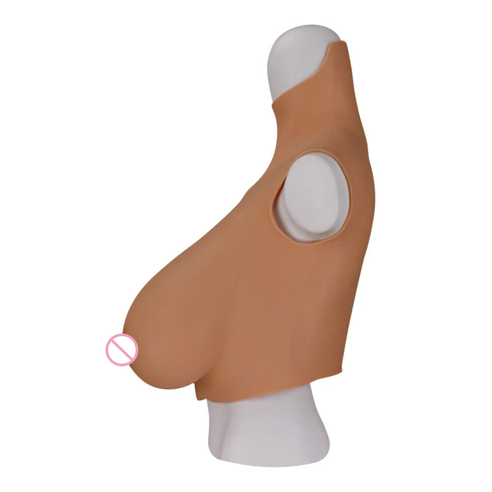 G-cup Oil-free Silicone Forming Lifelike Breasts for Women Breast Enhancer Suitable for Crossdresser Queen and Mastectomy Female