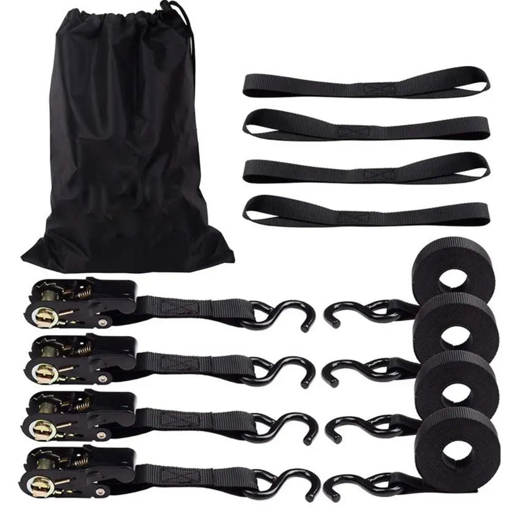 

Стяжной ремень для грузовых ремней, фиксированный тяжелый буксировочный трос для грузовых сумок для автомобилей, мотоциклов, 12 шт./компл.