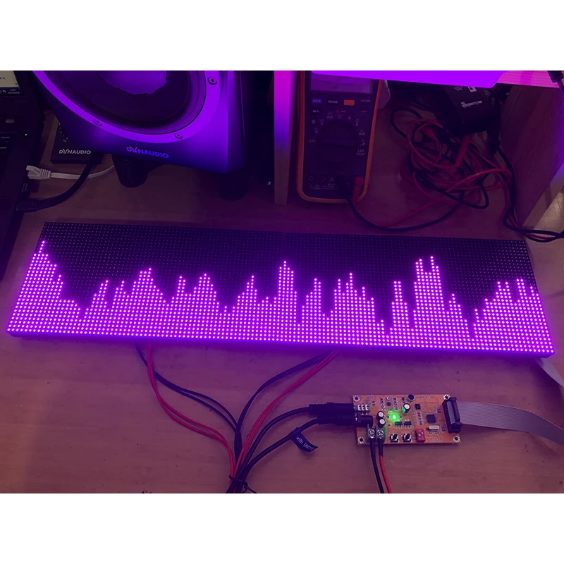 Новый полноцветный RGB музыкальный спектральный экран KTV сценический