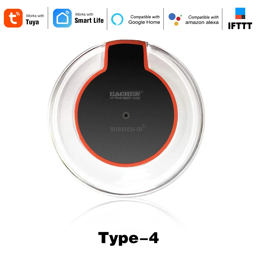 Tuya Type 4 Универсальный пульт дистанционного управления WiFi ИК-концентратор умный дом Голосовое управление для Alexa Google Home One для всех Infrare WiFi Пульт дистанционного управления Лер - Цвет: Tuya Type 4