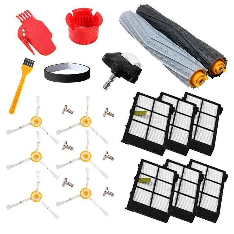 Filter Side Brushes Set for IRobot Roomba 800 900 Series Robot Vacuum Spare Part | Бытовая техника