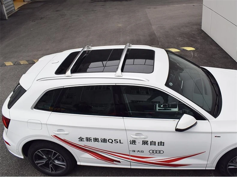 Roof Rack For Audi S RS Q2 Q3 Q5 Q7 Q8 A3 A4 A6 Aluminum Alloy Rails Bar Luggage Carrier Bars top Cross bar Racks Rail Boxes | Автомобили
