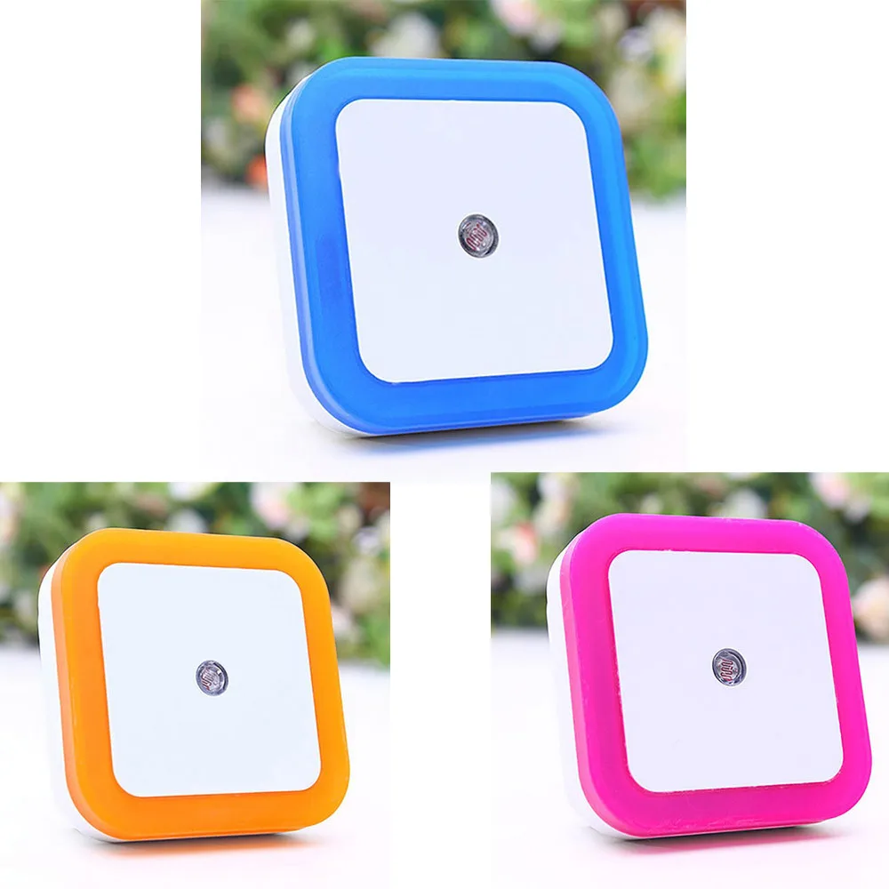 Мини ночник с датчиком освещенности и автоматическим управлением квадратный