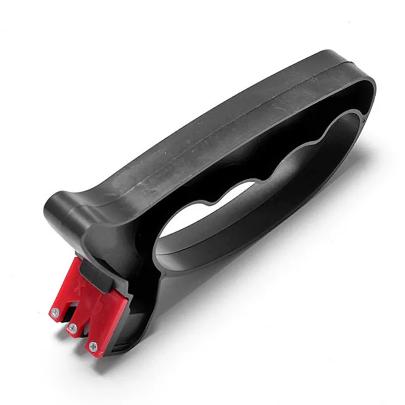 Практичный карманный нож 2 в 1 точилка для лезвий инструмент приготовления пищи