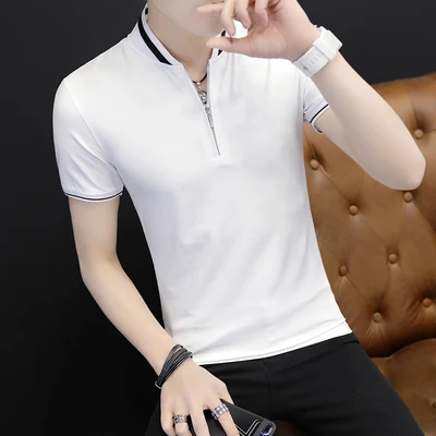 

New summer short-sleeved t-shirt men's trendy men's clothing on the wild 2428