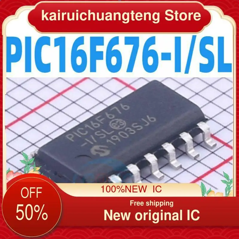 

10-200 шт. Φ/SL PIC16F676 SOP14 IC новый оригинальный IC