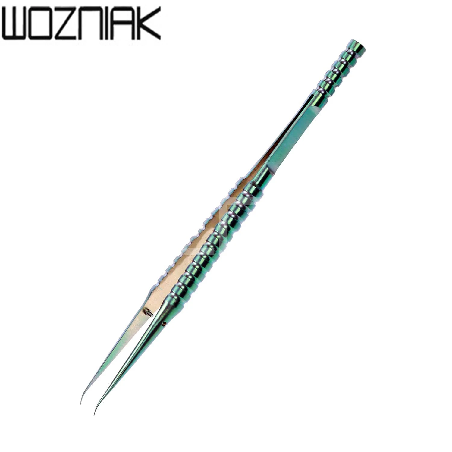 2UUL titanium сплав Пинцет синий curned прямой наконечник пинцет для Мобильный телефон