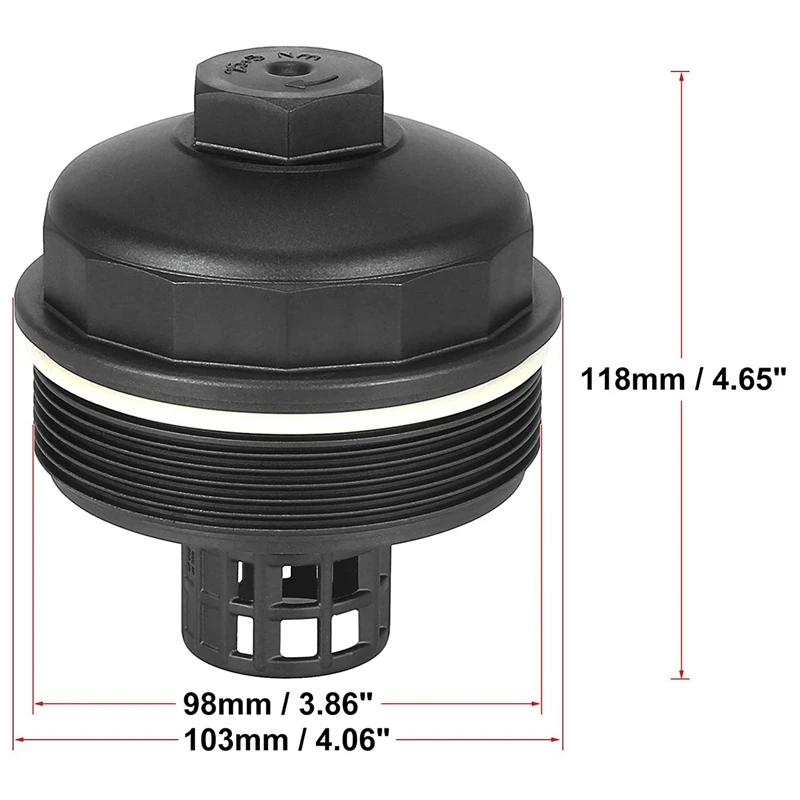 Крышка корпуса масляного фильтра LR001477 для Land Rover LR2 2008 2009 2010 2011 2012 | Автомобили и