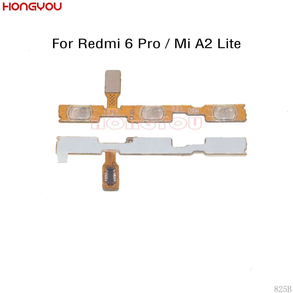 Кнопка питания отключения звука вкл/выкл гибкий кабель для Xiao mi Red 6 PRO/mi A2