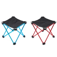 outdoor portable foldable aluminum fishing sketch chair fishing picnic bbq garden chair tool camping stool