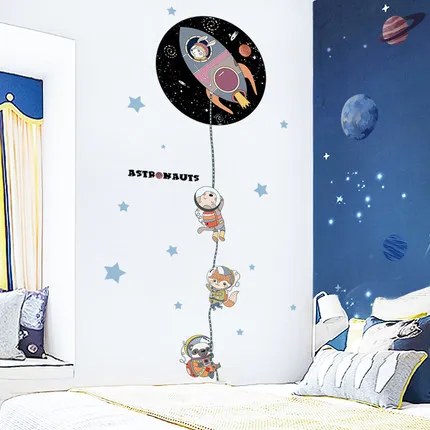 2019 Новые Креативные настенные наклейки для детской комнаты детская спальня