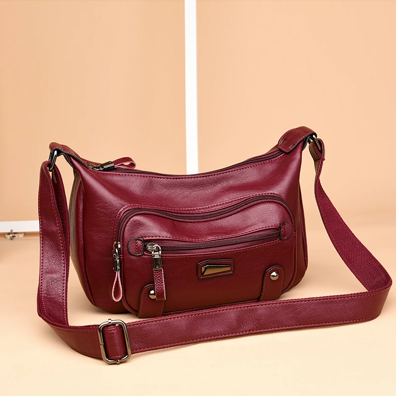 Высококачественные роскошные сумки из мягкой кожи женские дизайнерские на