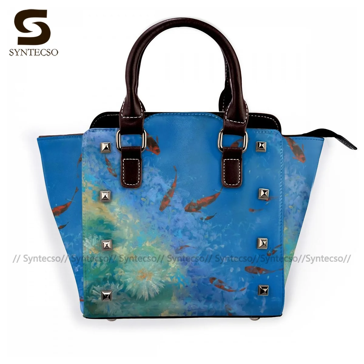 

Fish Shoulder Bag Stylish Leather Handbag Streetwear Woman Gift Bags