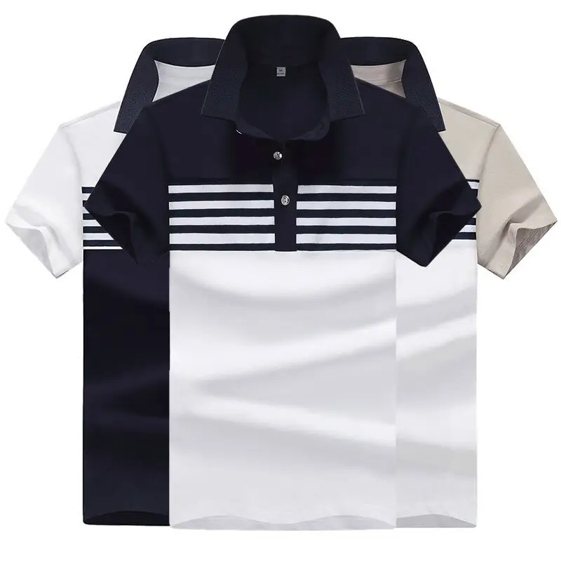 

doxvhd 100% Cotton Polo Shirt Men 2019 Brand Shirts For Man Short Sleeve Summer Fashion Clothing Mens Polos tops