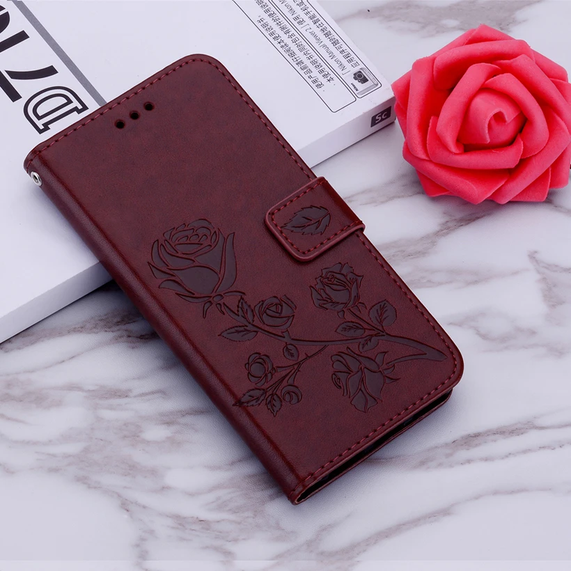 Чехол-бумажник с тиснением для Haier Power P10 откидной из искусственной кожи чехол