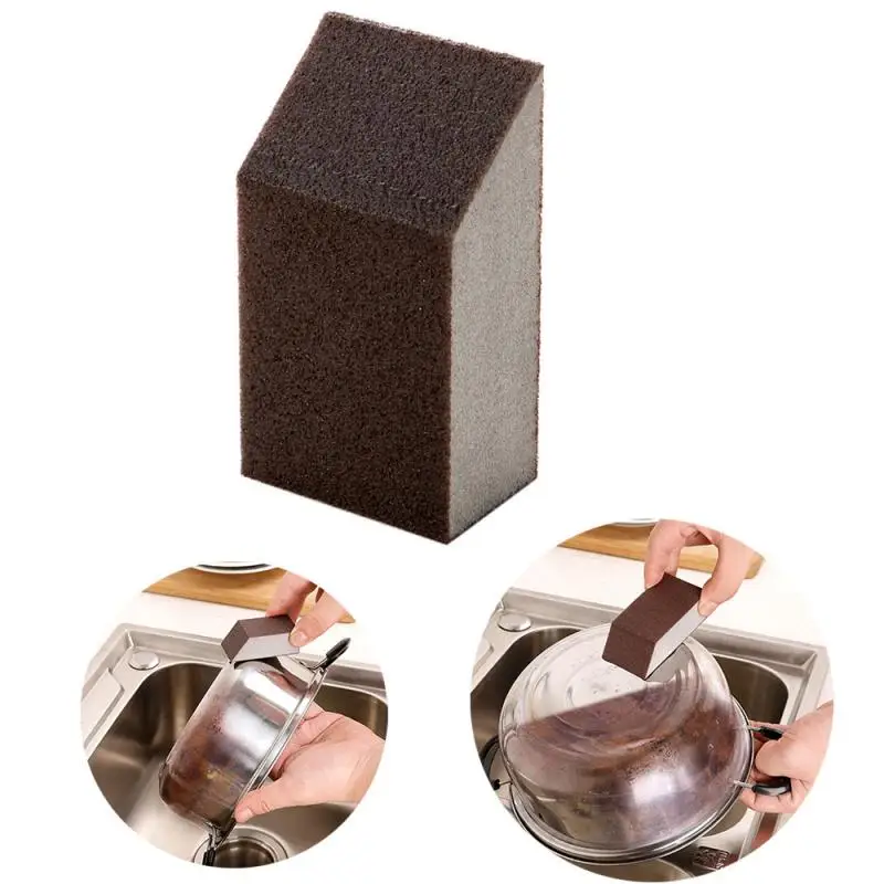 1/3 шт. Волшебная губчатая щетка из оксида алюминия наждачная губка для удаления