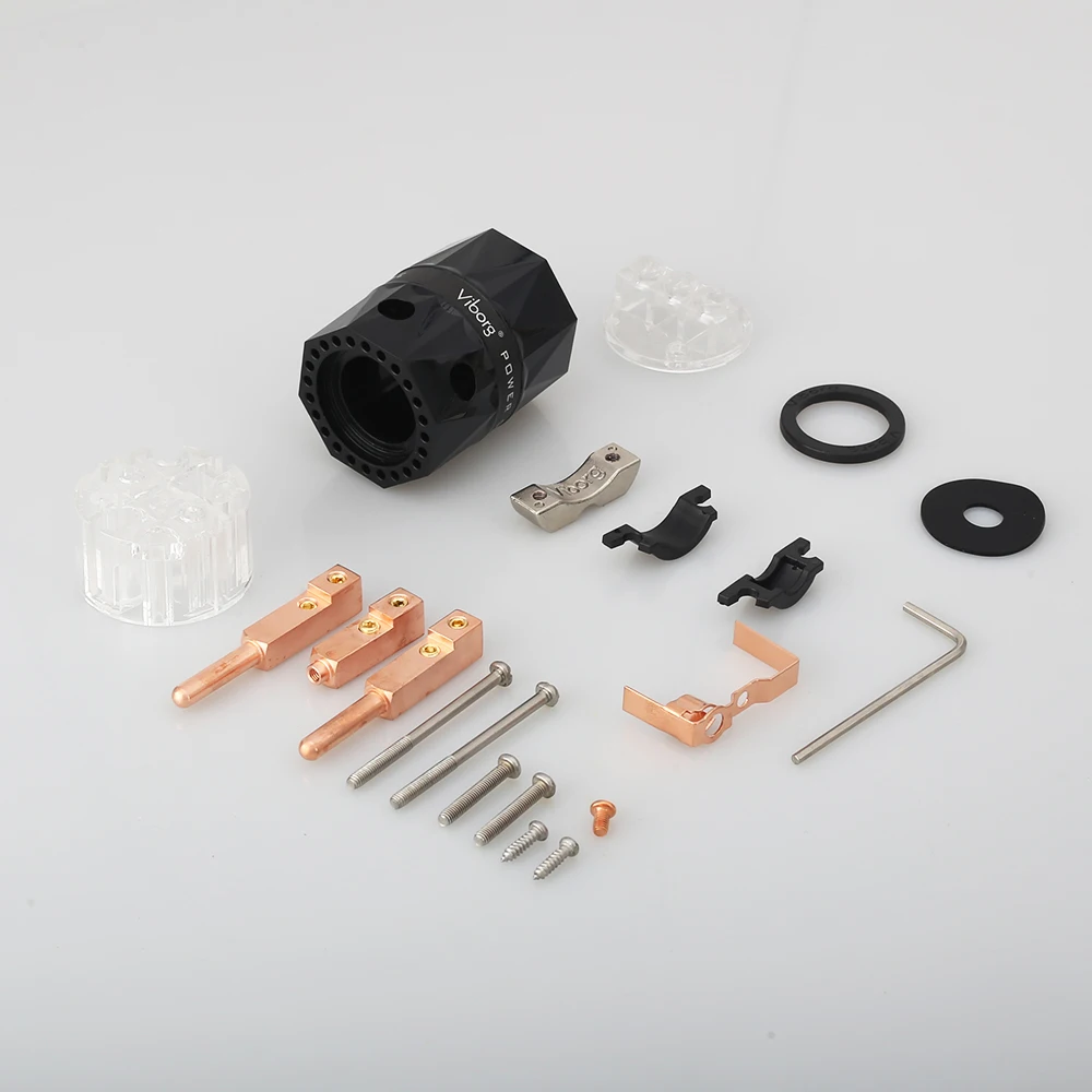 Виборг VE503 из чистой меди Shuko разъем питания Germnay Европейский силовой аудио штекер