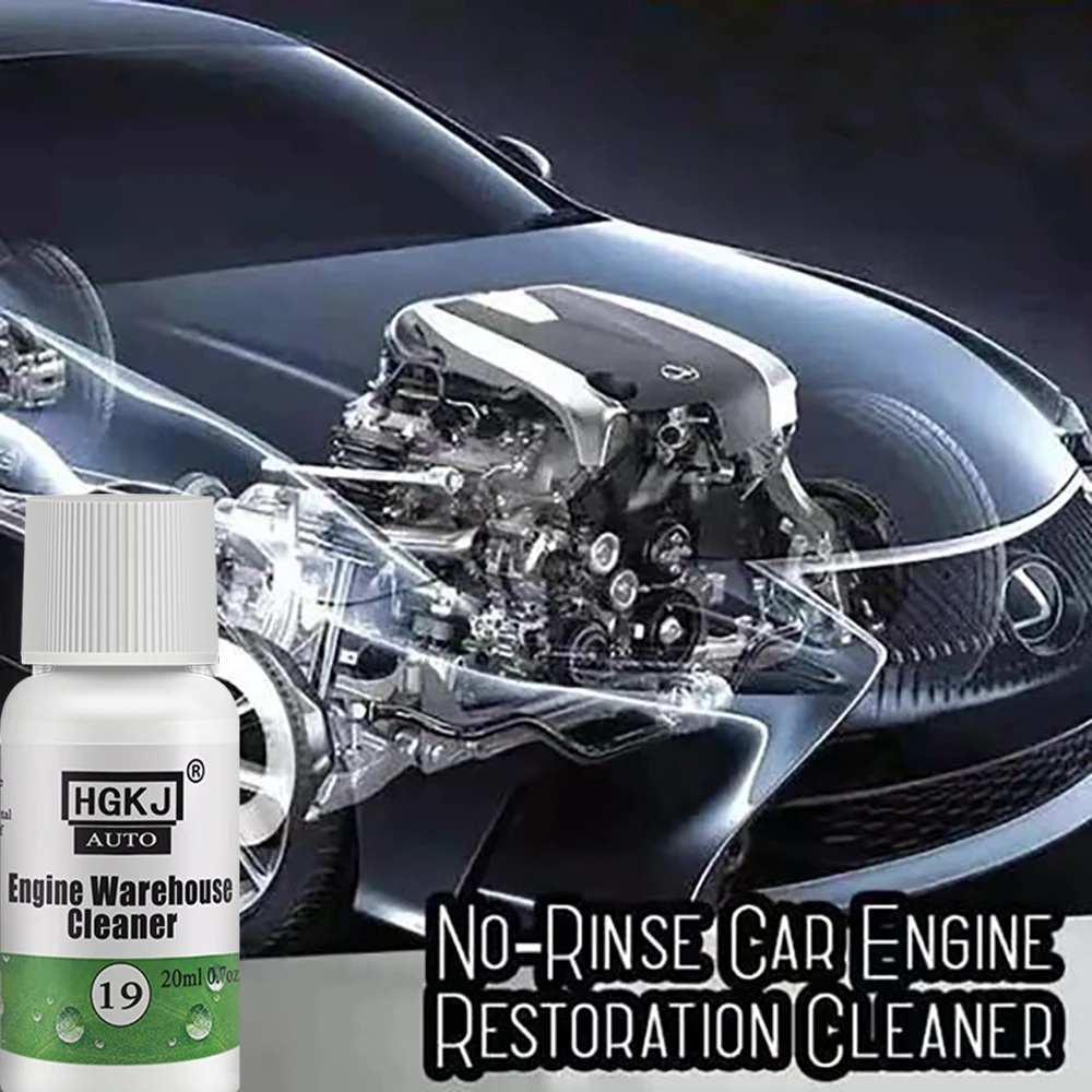 

HGKJ-19-20Ã—5 of Car Engine Compartment Cleaner 1:8 Diluted Concentrate Engine Room Cleaner Remove Dust Dirt Heavy Oil Auto Tools