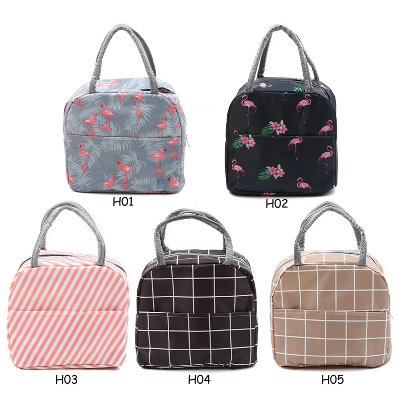 

Portable Lunch Bag Thermal Bags Insulated Lunch Box Cooler bag for women Convenient Tote Food Bags for work