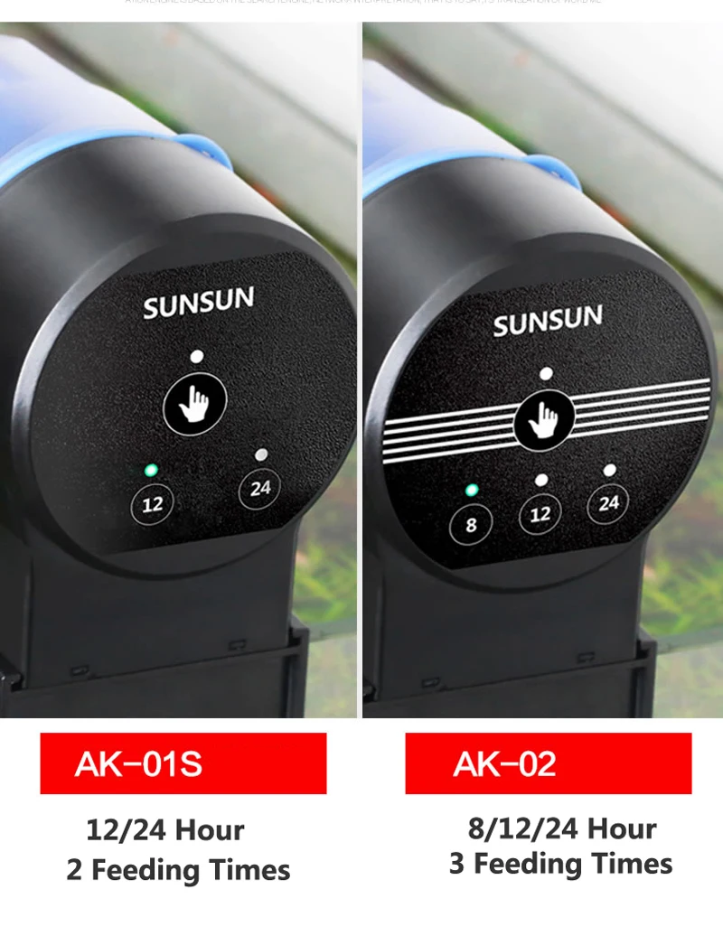 SUNSUN автоматической подачи WI FI программируемый для рыбы креветки черепаха бак