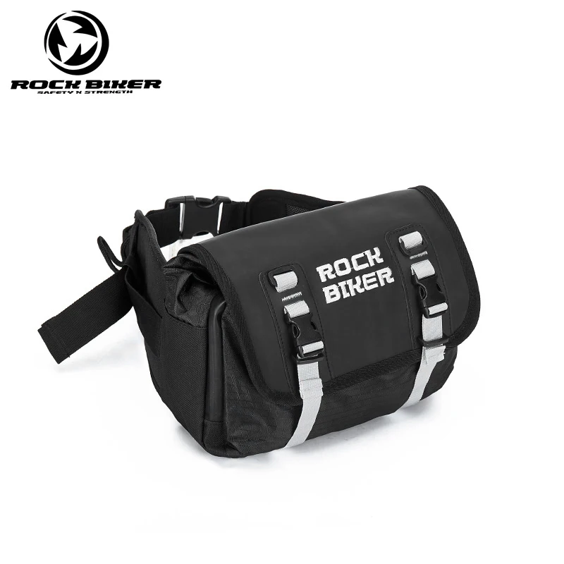 

Рок-Байкерская поясная сумка для мотоциклов, герметичная Водонепроницаемая Складная портативная сумка на плечо для езды на мотоцикле, вело...