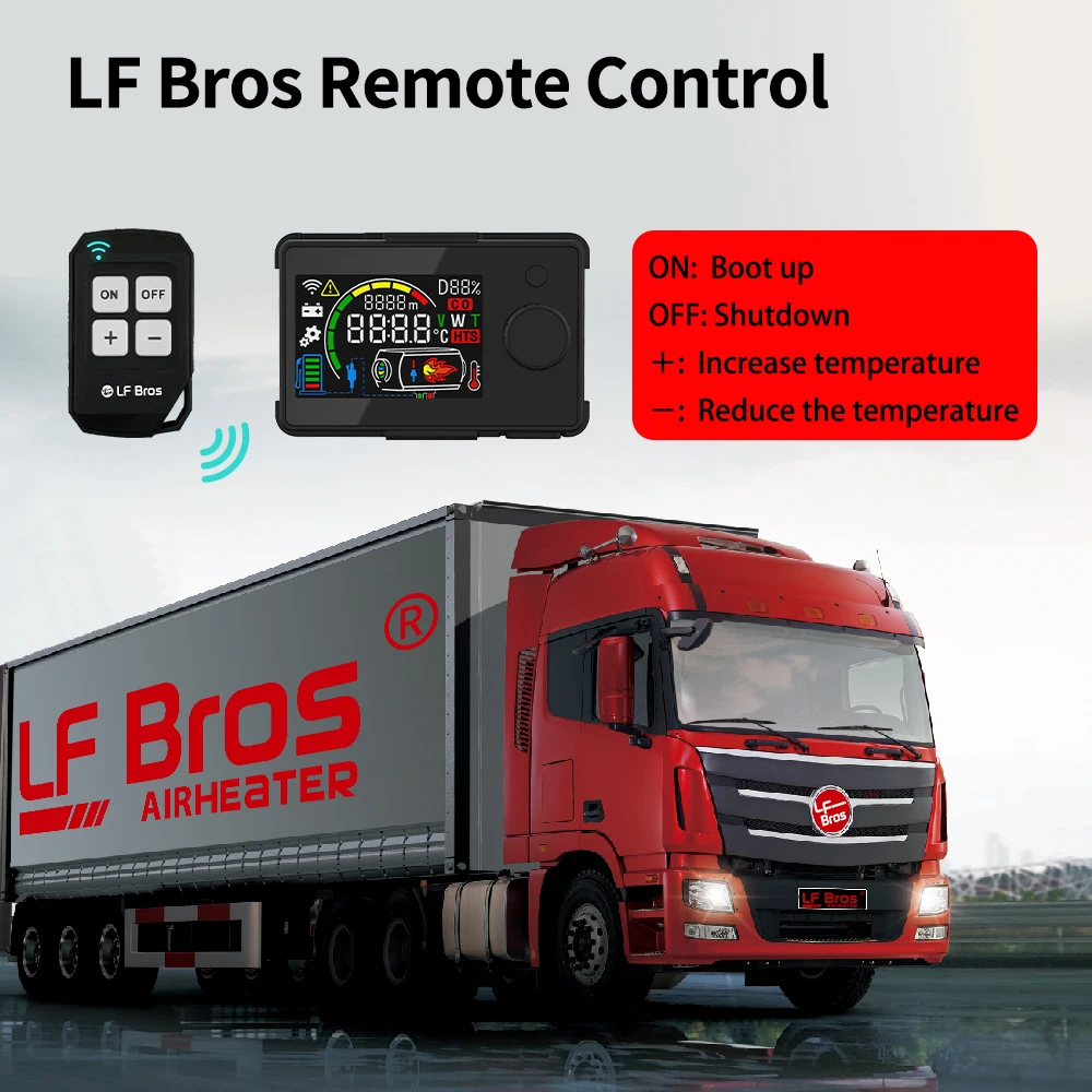 Парковочный обогреватель LF Bros Дизельный подогреватель воздуха 24 В 2 кВт