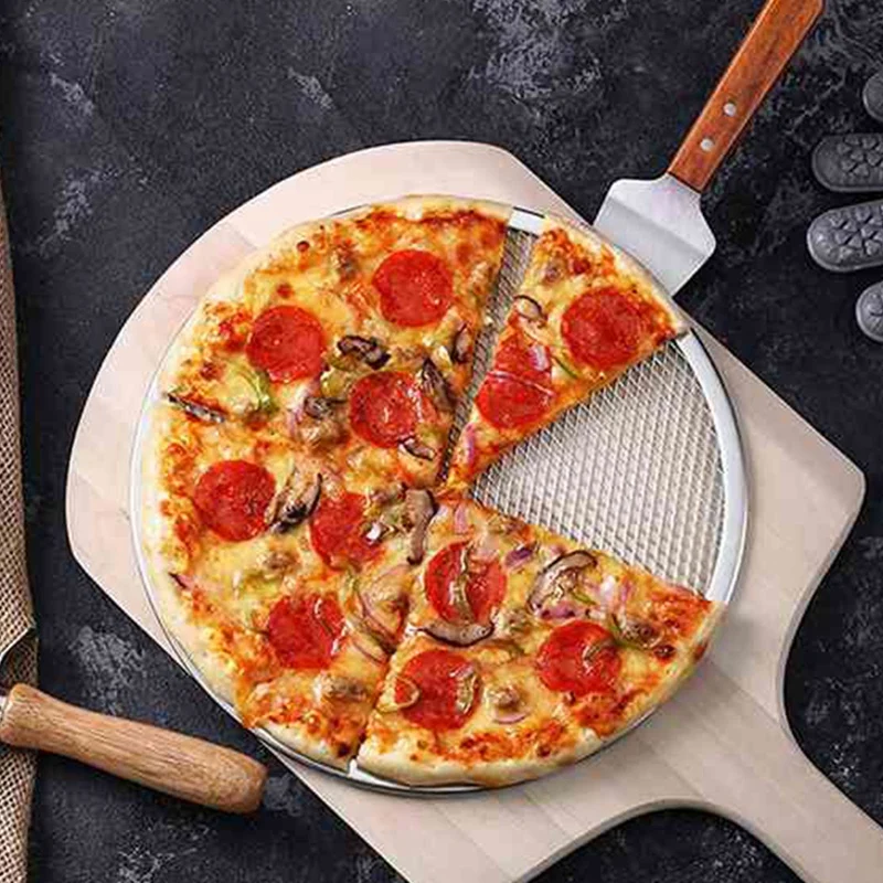 Pizza Sn 3 шт. Аксессуары Для Выпечки Пиццы антипригарный сетчатый лоток для выпечки
