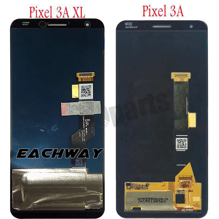 OLED ЖК-дисплей Google Pixel 3A XL ЖК-дисплей сенсорный экран дигитайзер сборка Замена Pixel3A 5," Google Pixel 3A дисплей