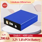 Литий-железо-фосфатный аккумулятор LiitoKala, 3,2 в, а, 3C, для самостоятельной сборки, 12 В, 24 В, 48 В, инвертор для электромобиля, гольф-автомобиля