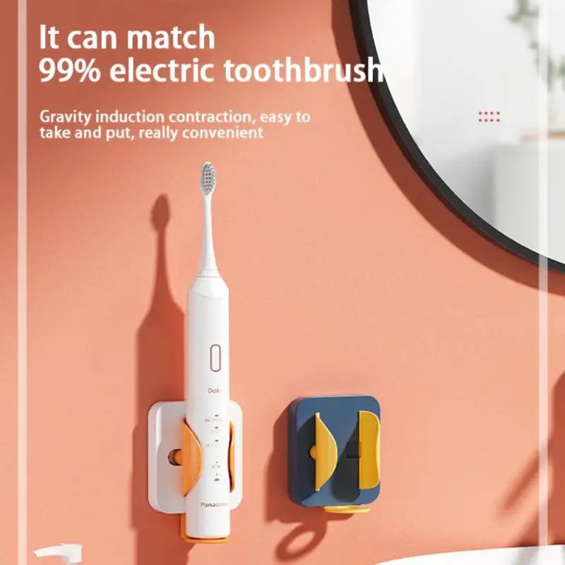 Фото Настенный держатель для электрической зубной щетки органайзер ванной комнаты