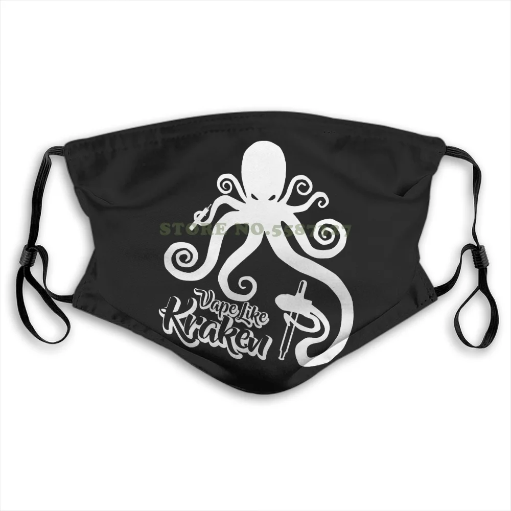 Маска для лица вейп подобная Kraken электронная сигарета вейпинг облако Chaser модный