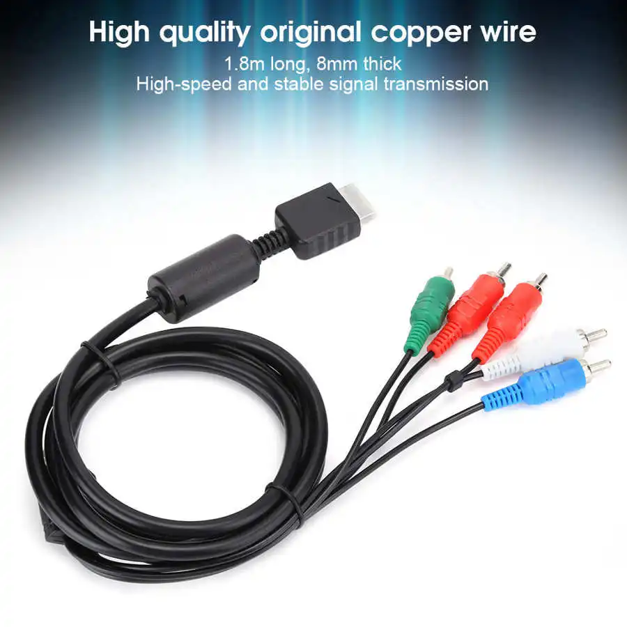 3 шт. видео кабель высокой четкости универсальная компонентная линия подходит