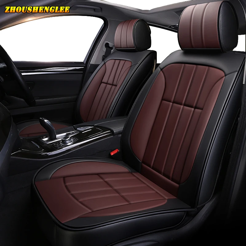 Новые роскошные кожаные чехлы на сиденья автомобиля для opel astra k h g j granland x zafira a b