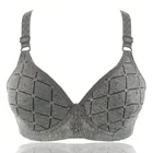 Красивые высокого качества размера плюс уменьшающий грудь придающий форму 34 чашки бюстгальтера ультра-тонкий беспроводной Регулируемый женское нижнее белье, бюстгальтеры для женщин