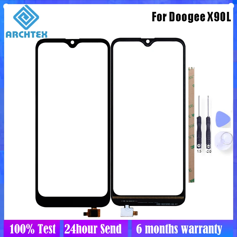 Панель сенсорного экрана Для Doogee X90L идеальные запасные части стекло с