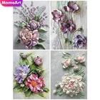 Набор для алмазной вышивки крестом MomoArt, картина ручной работы, алмазная Цветочная мозаика, вышивка пейзажа
