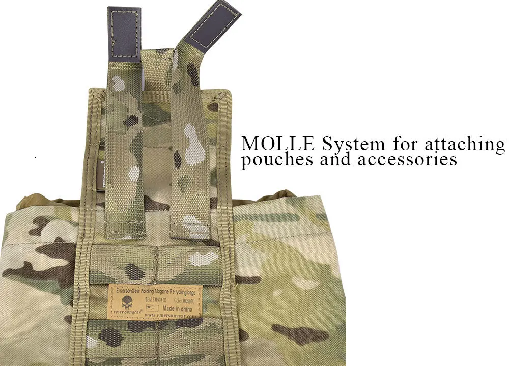 EMERSONGEAR Drop Pouch Dump Pouch тактический Molle подсумок страйкбол Пейнтбол охотничий инструмент Mag Pouch EM9041