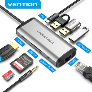 Vention USB C HUB Type C to Multi USB 3.0 HUB HDMI Adapter Dock for
MacBook Pro Air USB HUB Type C 3.1 Splitter Port Type-c HUB