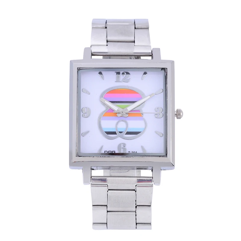 2019 новые модные роскошные Брендовые женские часы с медведем кварцевые наручные