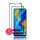 2 шт.упаковка, защитные пленки для экрана Huawei P50 P40 P30 P20 Pro lite, закаленное стекло для Huawei Honor 7x 8x 9x X10, защитное стекло